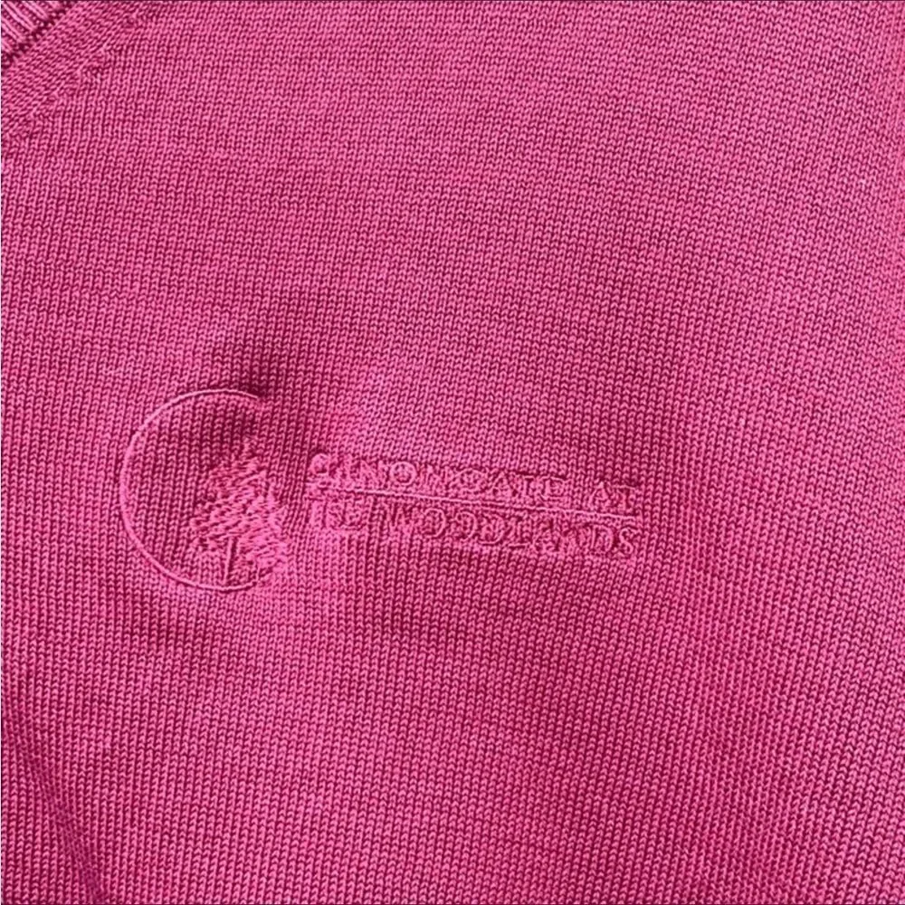 Take 50% OFF- Oxford Golf Burgundy V-neck Sweater, Size-XXL